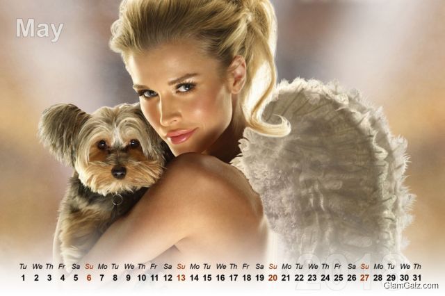 Click to Enlarge - Beautiful Women Calendar Of 2018