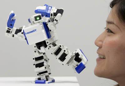 I-Sobot, World's Smallest Humanoid Robot