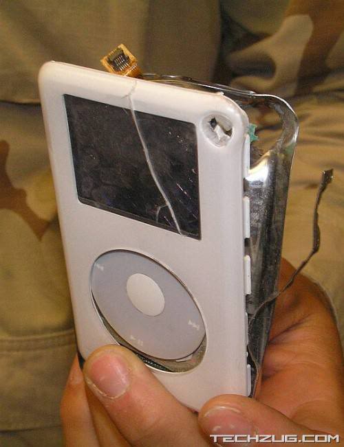 Almost Saved by an iPod?